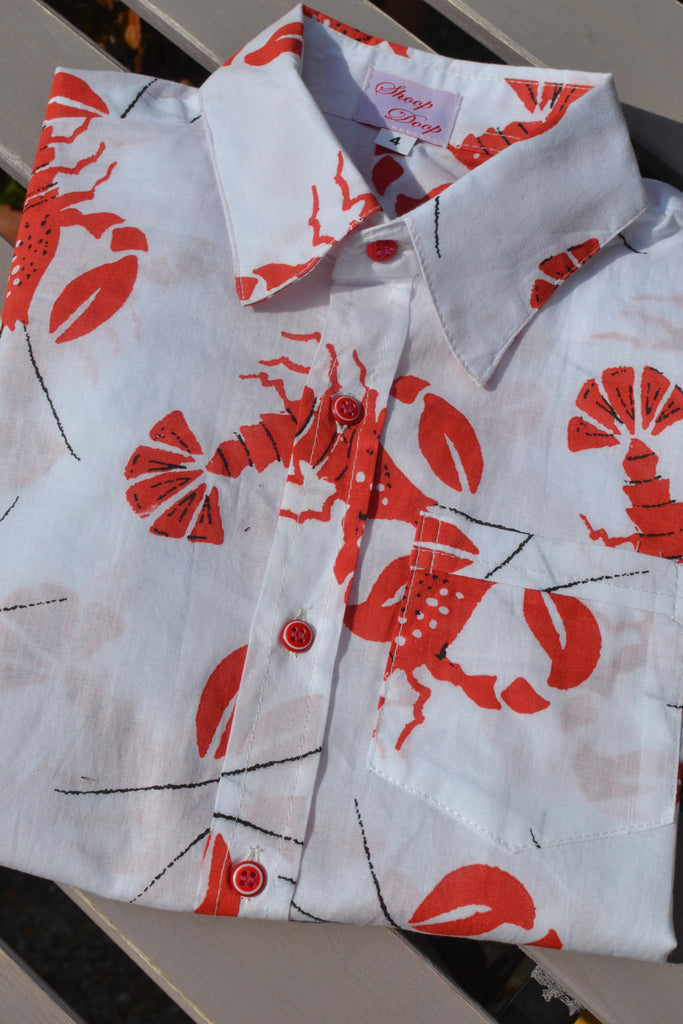 Rock Lobster Short Sleeves Shirts