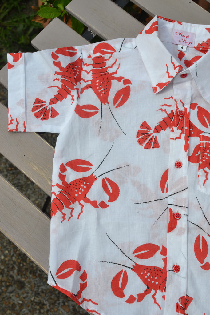 Rock Lobster Short Sleeves Shirts