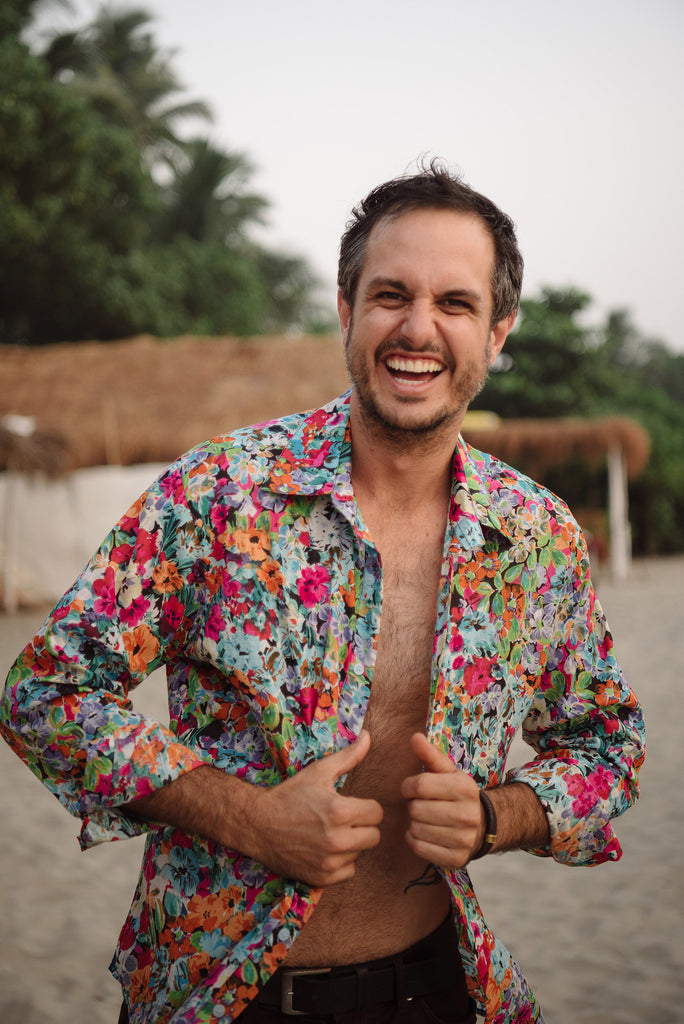 Multi Coloured Floral Shirt