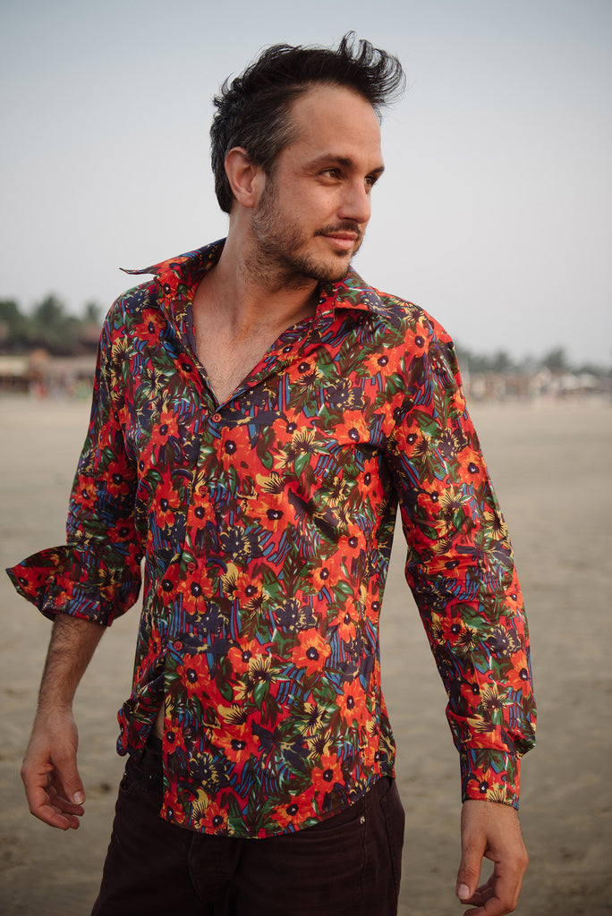 Red Poppie's Long Sleeve Shirt