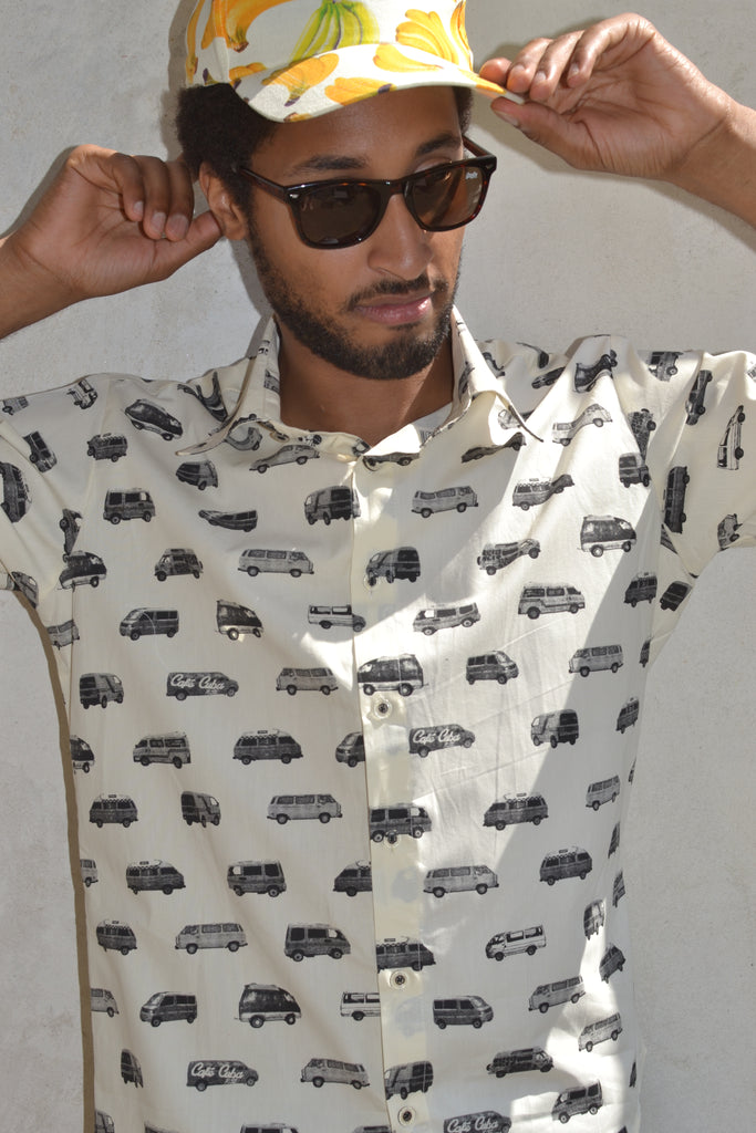 Cream Cuba short sleeve shirt
