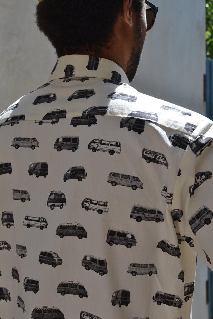 Cream Cuba short sleeve shirt