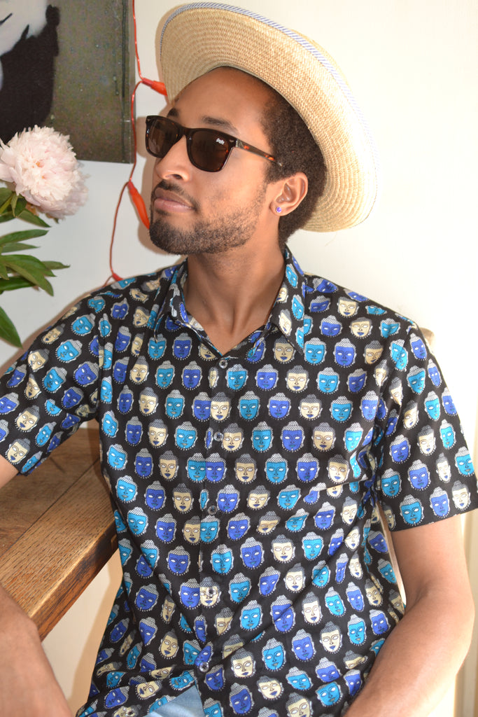 Buddha short sleeve shirt