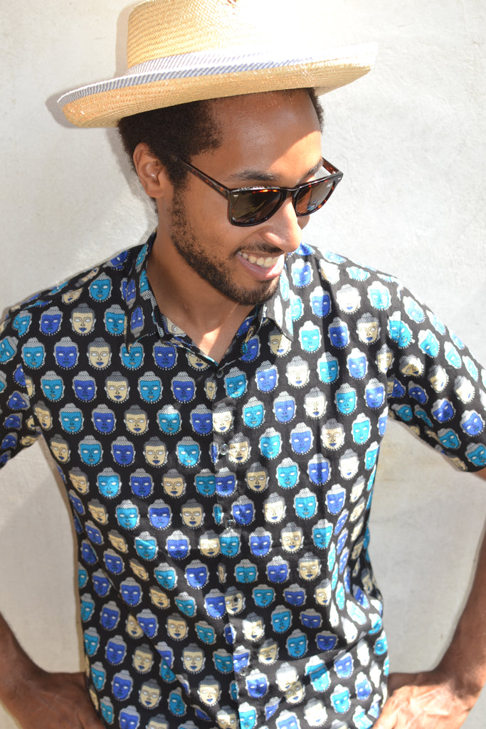 Buddha short sleeve shirt