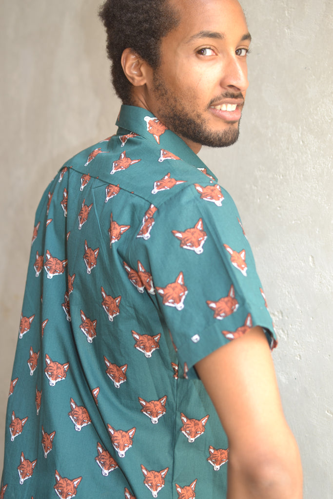 Green & Foxy short sleeve shirt