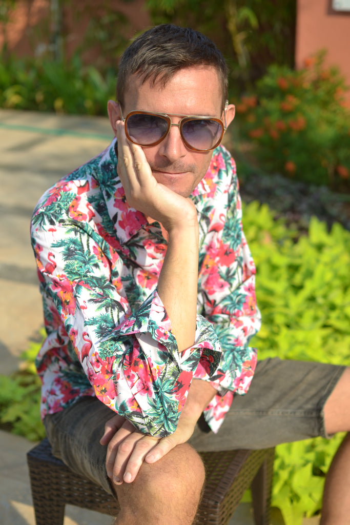 Full sleeve Hawaiian party shirt!