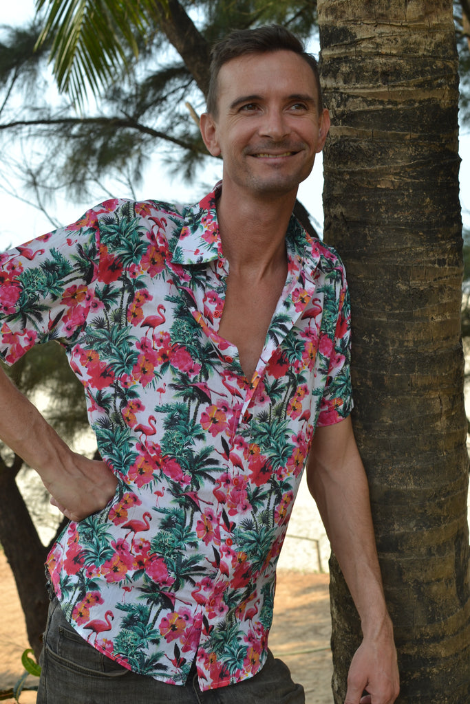 Hawaiian men's shirt.