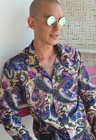 Italian Paisley men's Shirt