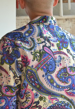 Italian Paisley men's Shirt