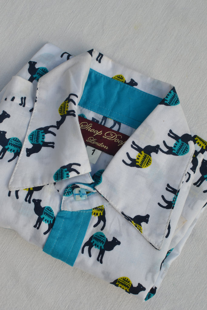 White & Black Camels kids Shirt