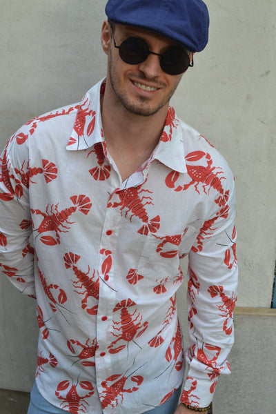 lobster shirt mens