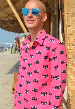 What's New Pussycat Long Sleeve Shirt