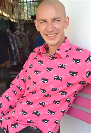 What's New Pussycat Long Sleeve Shirt