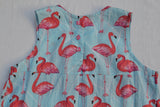 Blue Flamingo Girls Dress