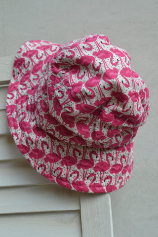 Pink Cotton Sunflower Hat