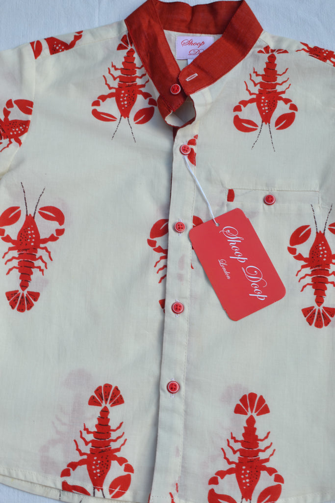 Red Lobster kids grandfather shirt