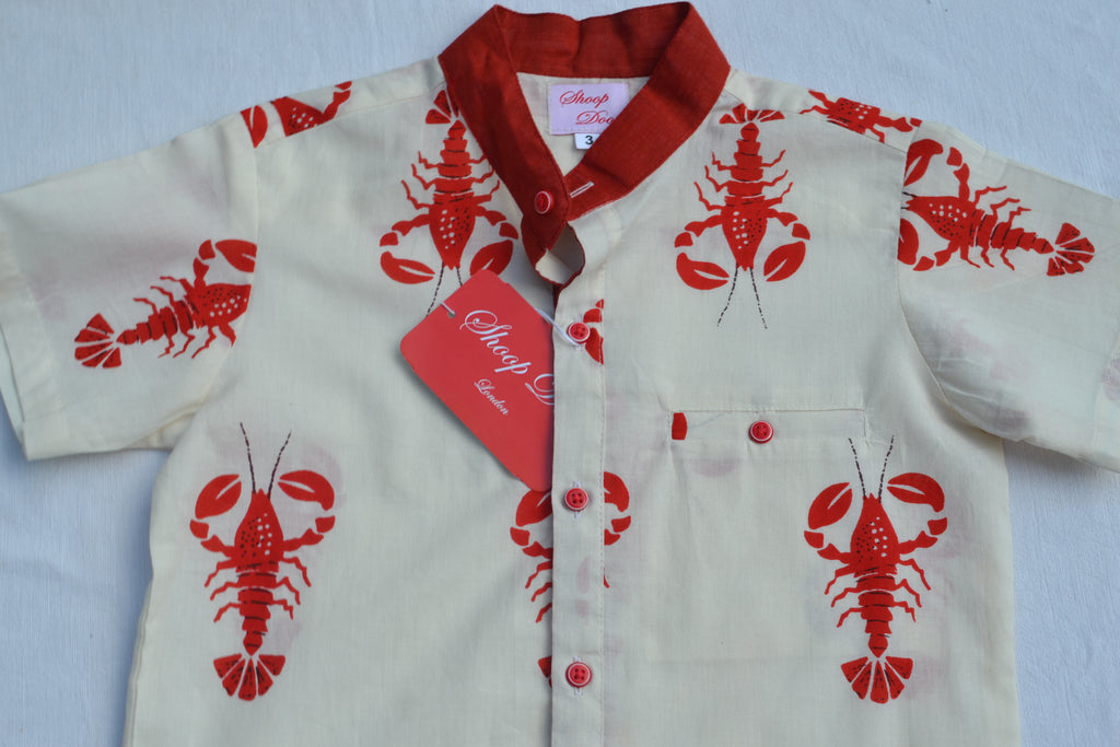 Red Lobster kids grandfather shirt
